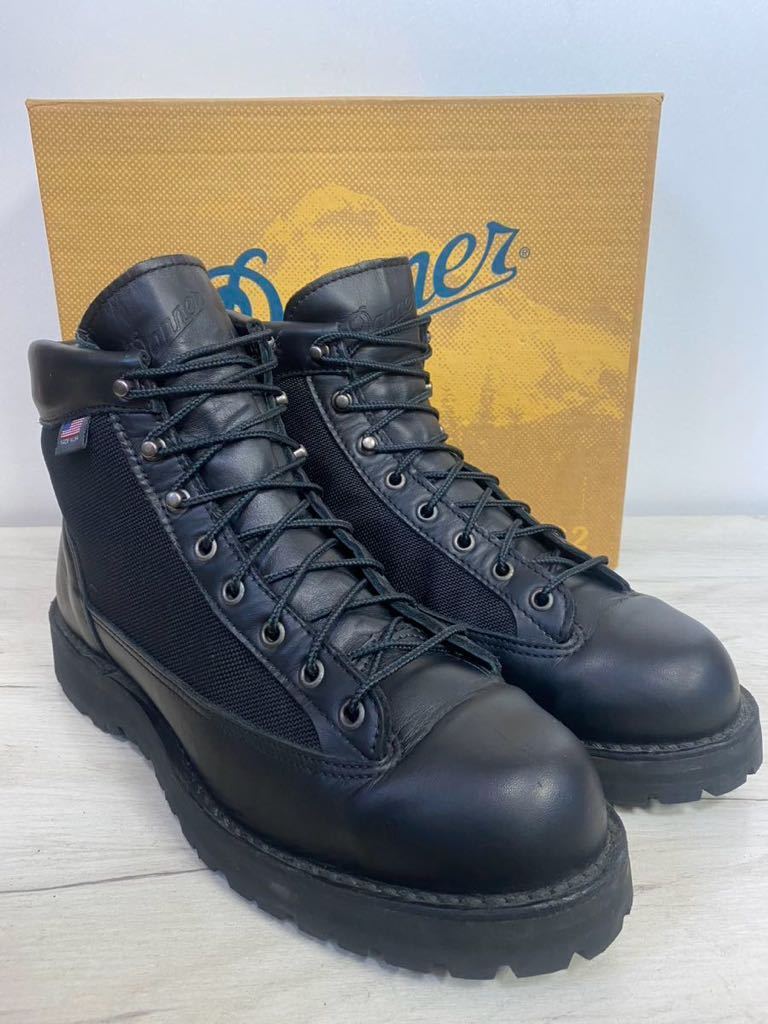 希少サイズ31400X使用少ない美品■DANNER LIGHT BLACK★ ダナーライトゴアテックス 黒 ★US10EE(28.0〜28.5)30420. 30440 30465 33221_画像2