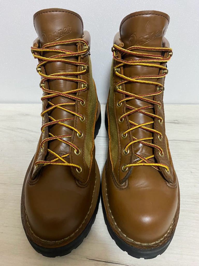 ★★30420X使用少ない美品★白タグ Danner ダナーライト ブーツ ゴアテックスGORE-TEX US7.5EE(25.5〜26.0)30440の画像4