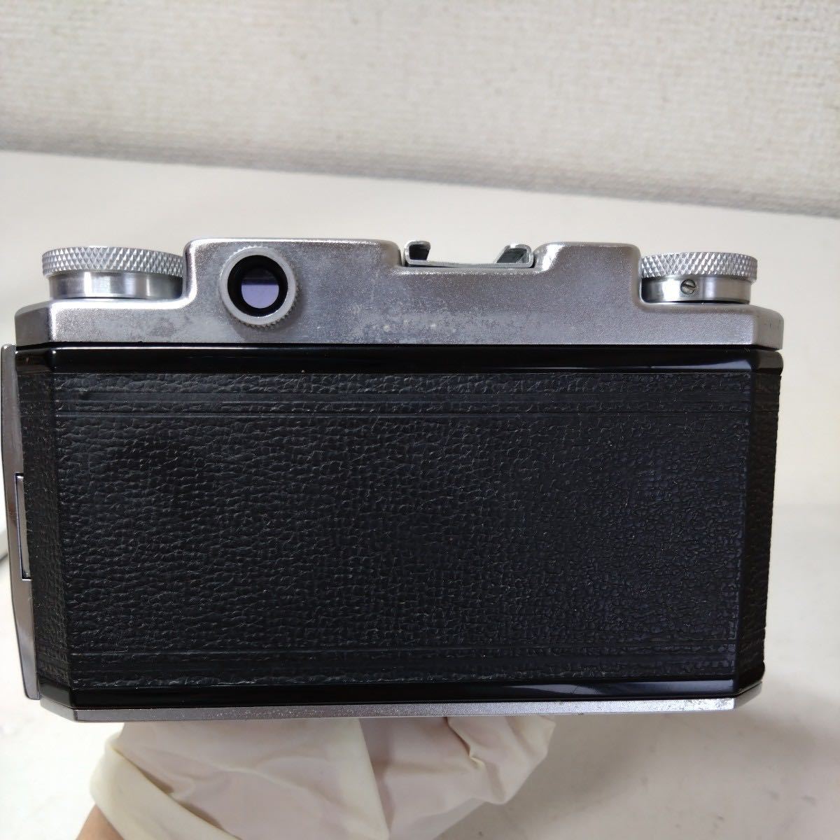 フィルムカメラ Konica Ⅱ コニカ 2 KONIRAPID-S 1:2.8 f=50mm 小西六写真工業 ケース付き 当時物 コレクション ビンテージ ジャンク _画像5