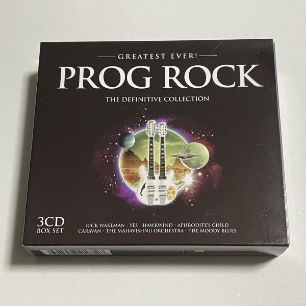 3枚組CD『Prog Rock Greatest Ever! Definitive Collection』プログレ コンピ 全40曲収録_画像1
