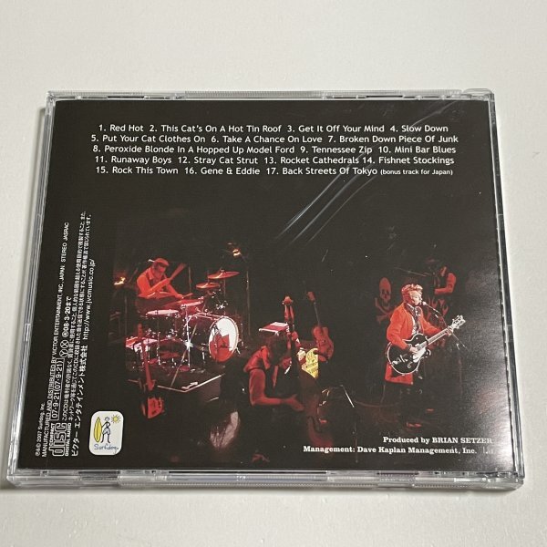 国内盤CD ブライアン・セッツァー・オーケストラ『レッド・ホット&ライヴ!』The Brian Setzer Orchestra Red Hot & Live!_画像2