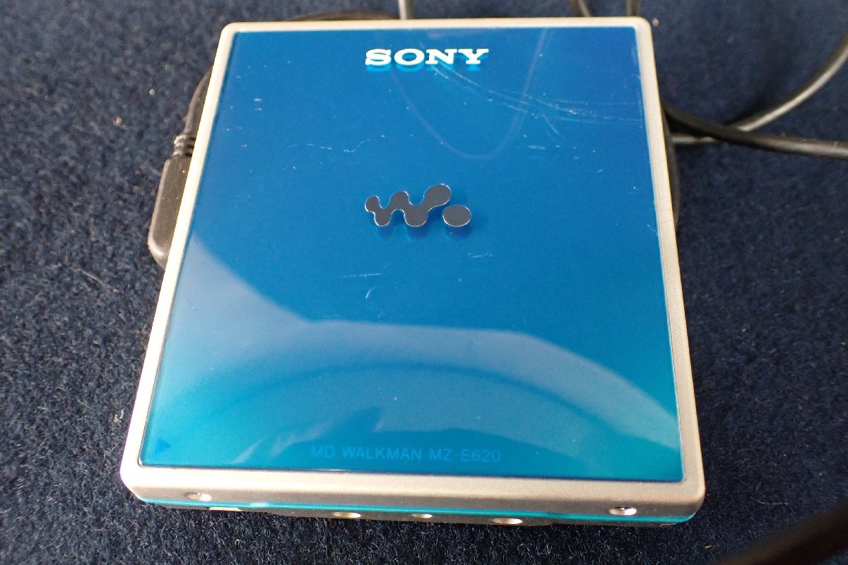 ★021631 SONY WALKMAN MD WALKMAN MZ-E620 ソニー ウォークマン ジャンク品 ★_画像3