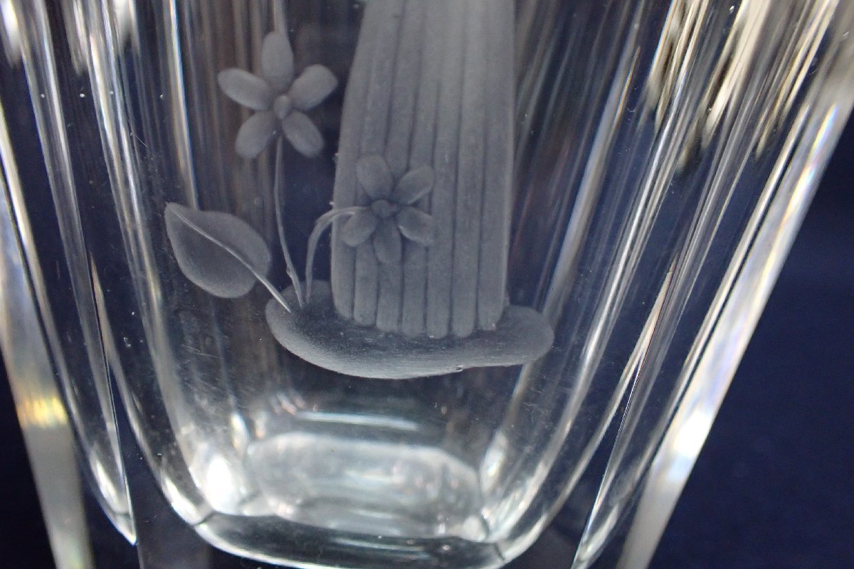 ★021955 MALERAS マレラス スウェーデン製 花瓶 天使 フラワーベース 花入 花器★_画像7