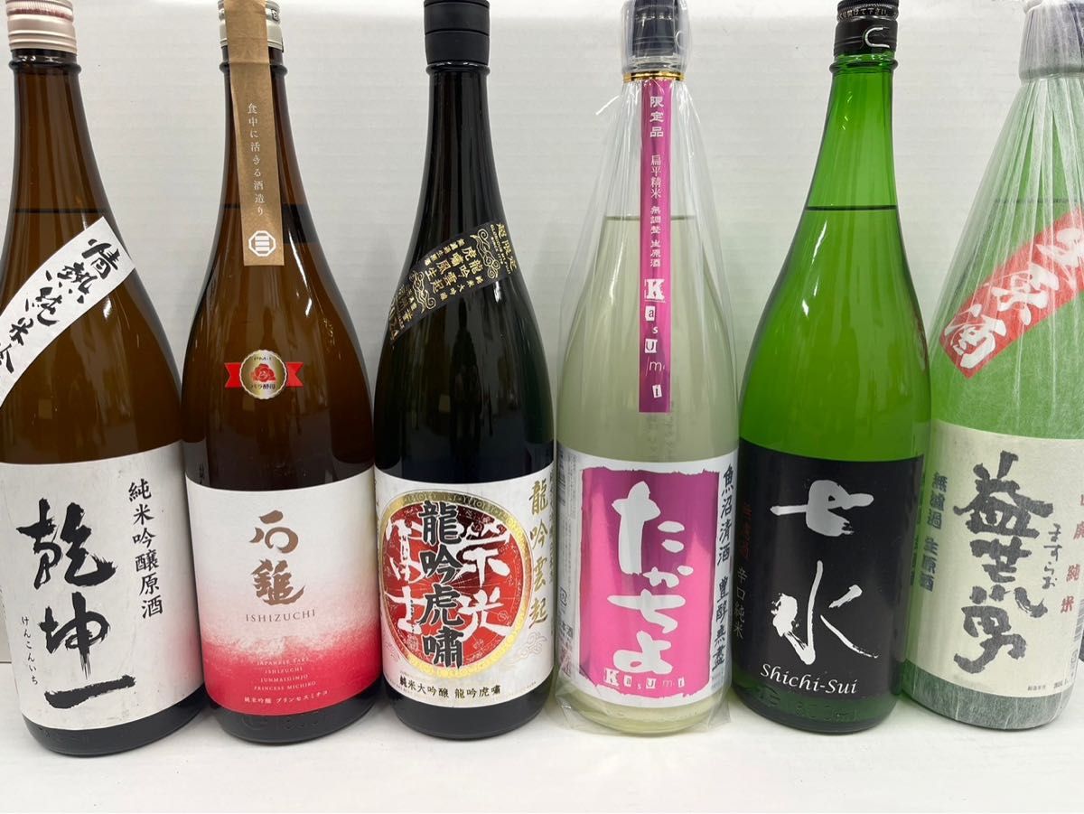 日本酒　一升瓶6本セット！