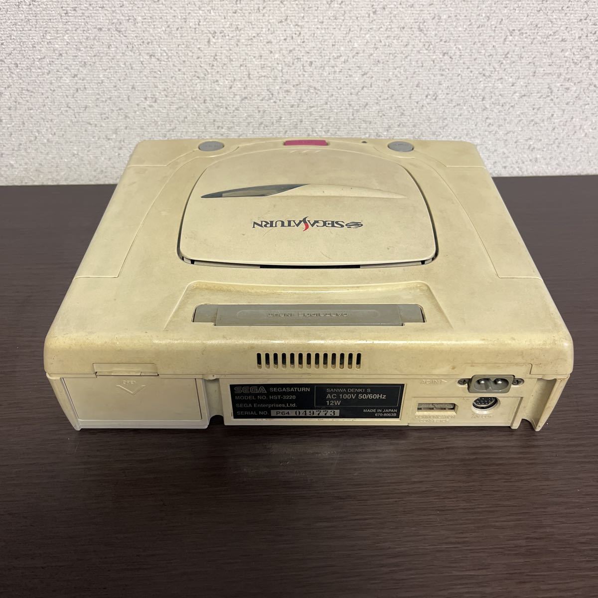 ★SEGA セガサターン 本体コントローラー のみ 売り切り１円スタートジャンク品_画像4