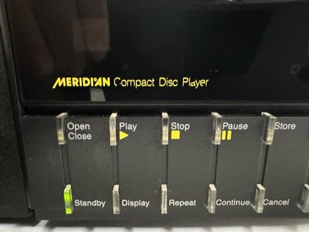 MERIDIAN メリディアン CDプレーヤー ブラック 206D リモコン付き ハーマン正規輸入品 動作確認済み 現状品 中古の画像8
