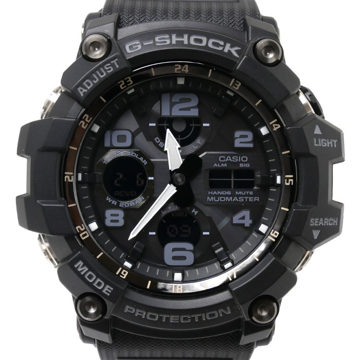 CASIO カシオ G-SHOCK マッドマスター 電波 腕時計 ソーラー GWG-100-1AER 海外モデル メンズ 中古_画像1