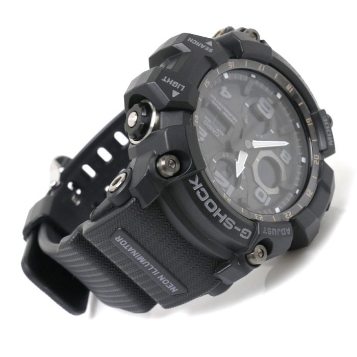 CASIO カシオ G-SHOCK マッドマスター 電波 腕時計 ソーラー GWG-100-1AER 海外モデル メンズ 中古_画像5