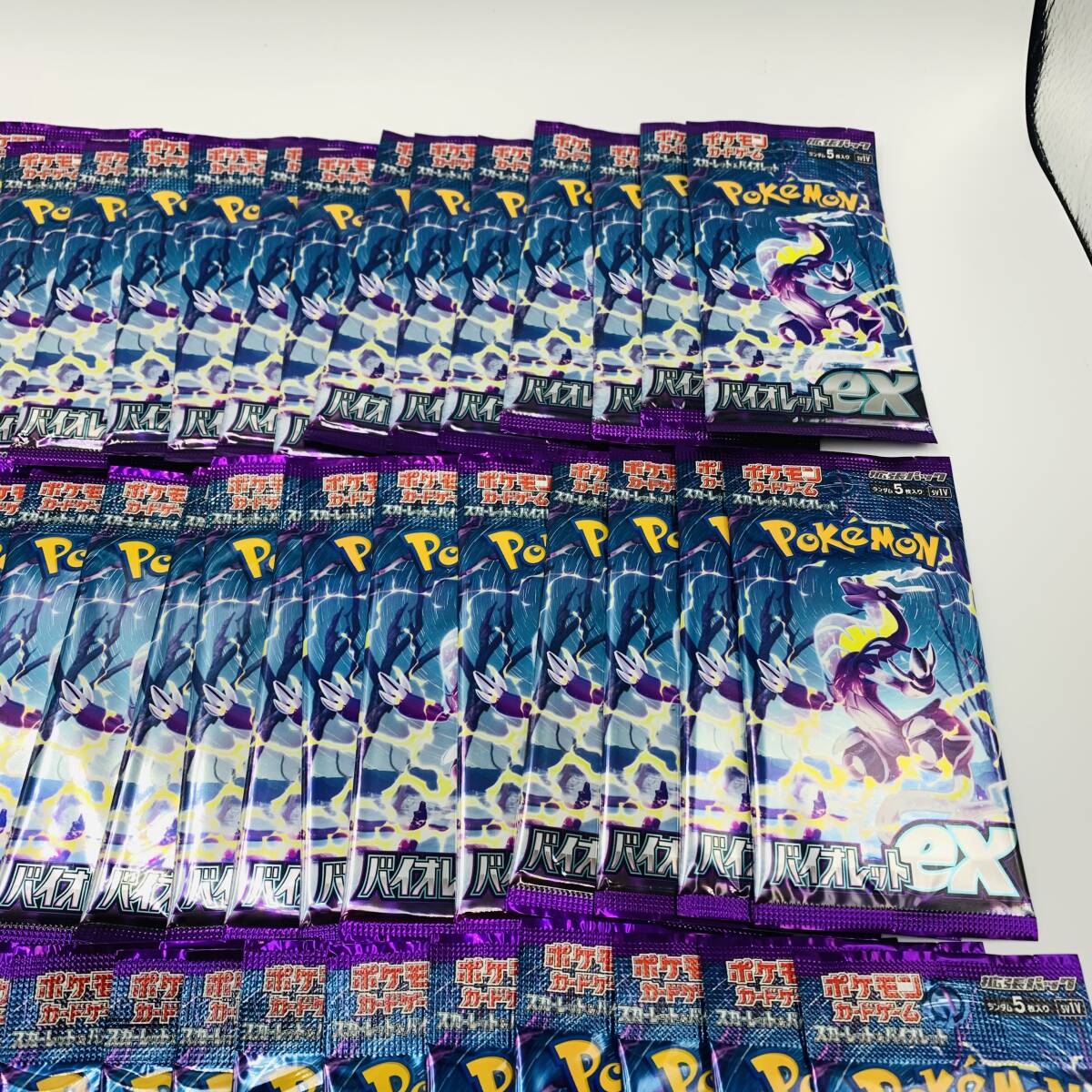 ポケモンカード バイオレットx61 スカーレットx9 合計70パック まとめセット ポケカ Pokemon Card Pack_画像3