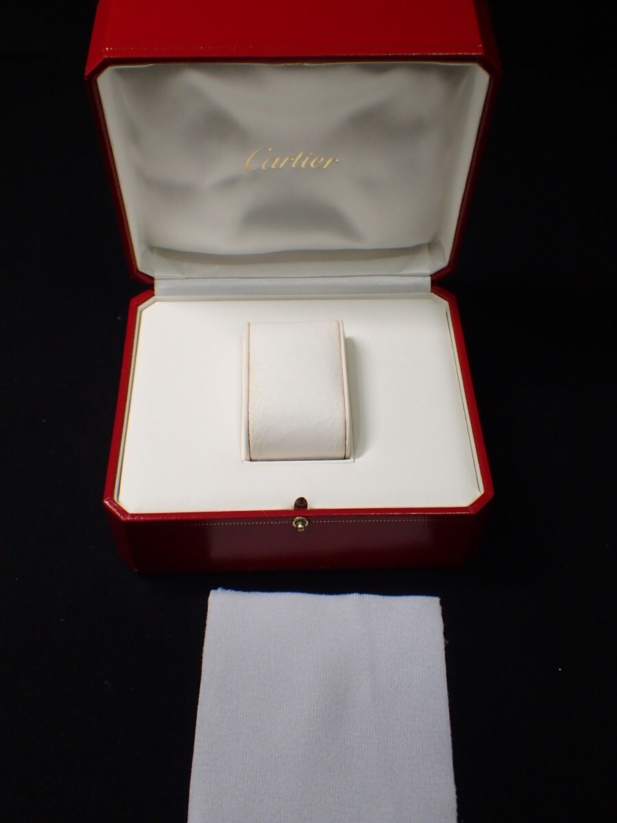 m2165 / Cartier カルティエ 時計ケース 時計用 空箱 ケース ボックス ウォッチケース 腕時計 BOX CO1018 説明書 LI-1061 セット 現状品_画像2