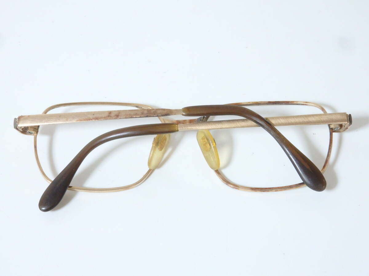 ＜本物 RODENSTOCK ローデンストック メガネフレーム 伊達メガネ TORRO 1/20 10K＞6.60.12　☆定形外290円☆_画像6