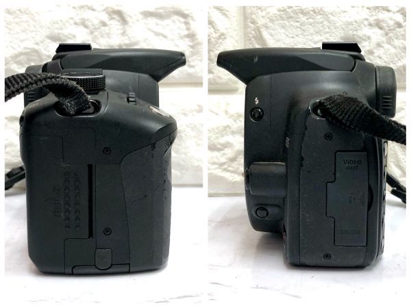 Canon キヤノン EOS Kiss Distal N デジタル一眼レフカメラ TAMRON AF 18-200mm 1:3.5-6.3 XR レンズ 動作未確認 fah 2S021_画像6