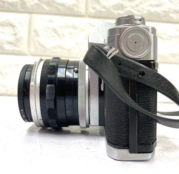 Canon キヤノン FT QL 一眼レフ フィルムカメラ+レンズ FL 50mm 1:1.8 135mm ソフトケース付 シャッターOK fah 2A676の画像4