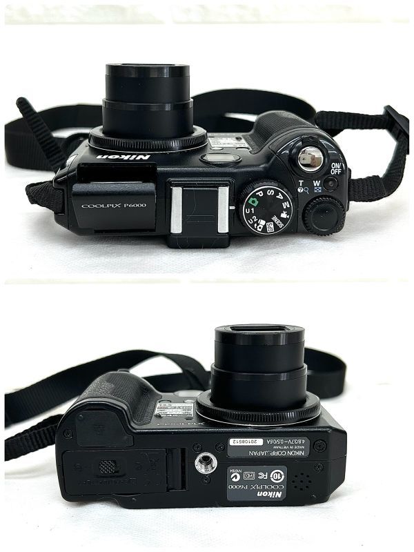 Nikon ニコン COOLPIX P6000 デジタルカメラ ブラック 通電確認 稼働品 コンパクト fah 1K160_画像5