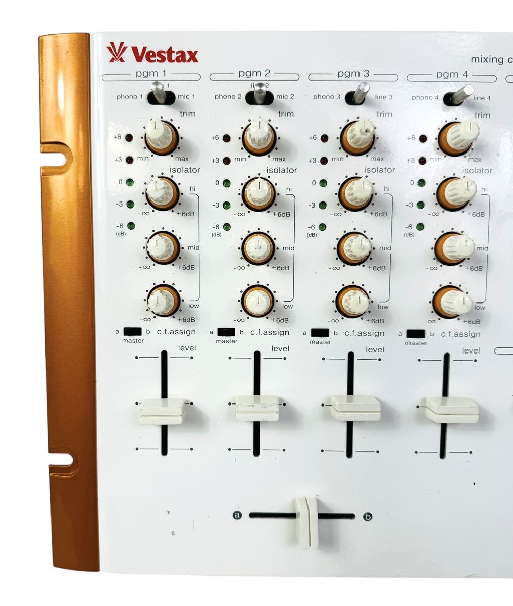 Vestax ベスタクス mixing controller ミキシングコントローラー DJミキサー VMC-004XL