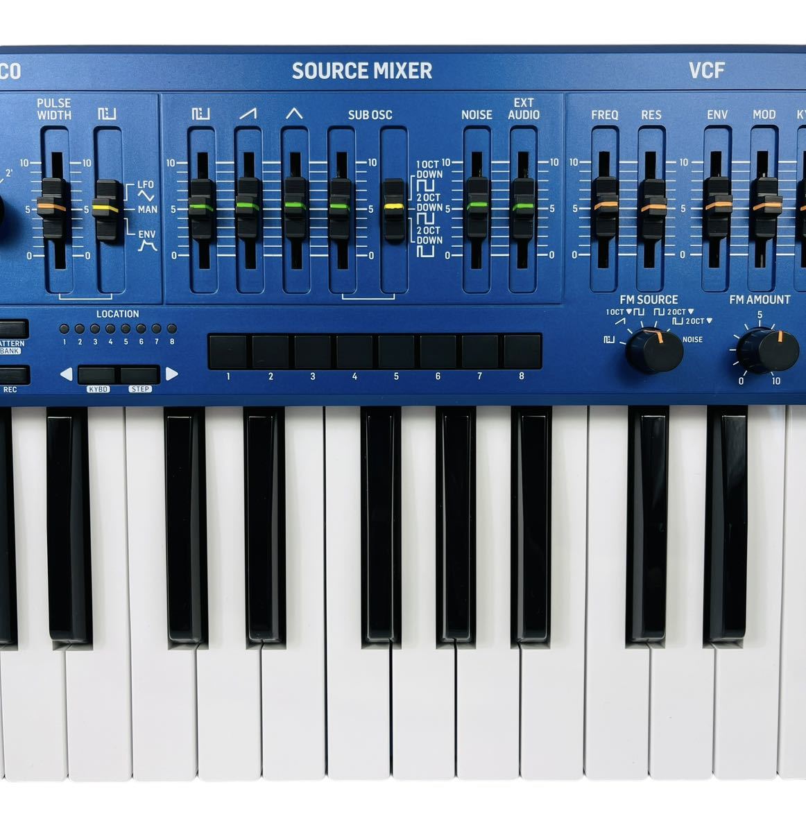 behringer ベリンガー アナログシンセサイザー MS-1 ブルー (SH-101 クローン機)_画像4