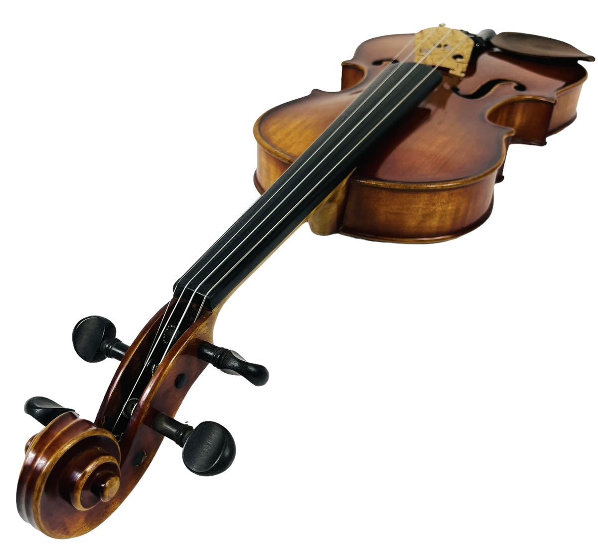 SUZUKI スズキ 弦楽器 VIOLIN バイオリン 特No.2 3/4サイズ anno:1964 虎杢の画像3