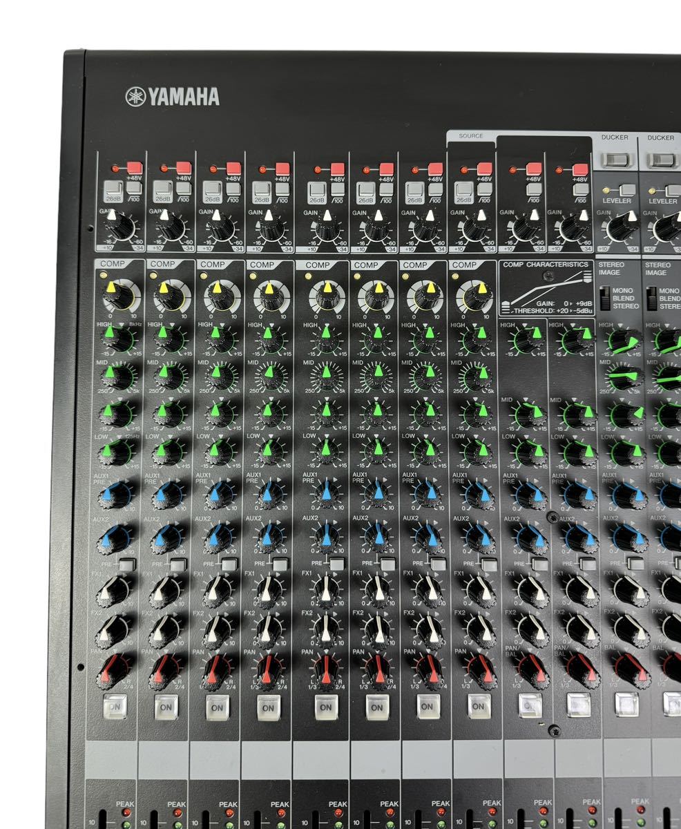 ■完動美品■ YAMAHA ヤマハ 16ch MIXING CONSOLE プレミアムミキシングコンソール アナログミキサー MGP16X_画像2