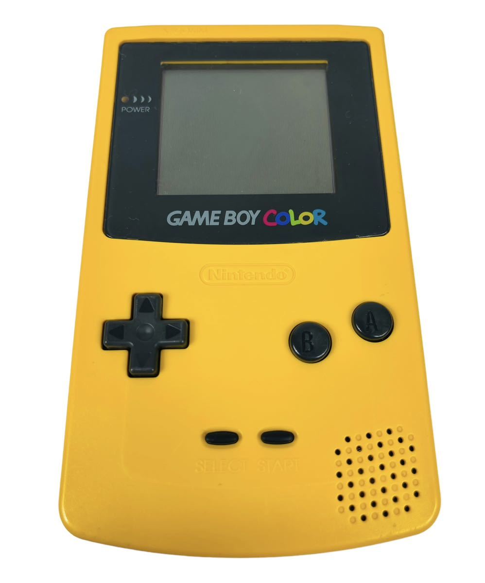 ■整備品■ Nintendo 任天堂 ニンテンドー GAME BOY COLOR ゲームボーイカラー イエロー