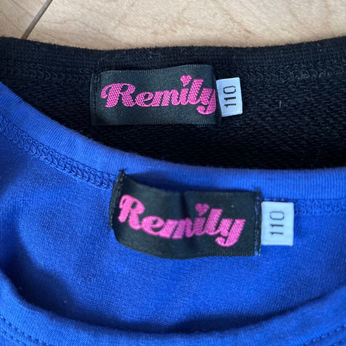 レミリー　Remily べべ　BEBE トレーナー　セット　2枚　タンクトップ　110