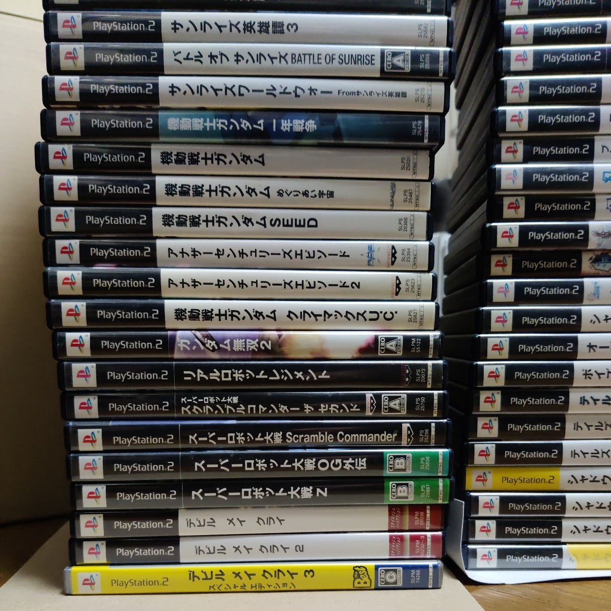 ★PS2ソフト　154本セット　アルカナハート　グランディア　　シャドウハーツ　ツクール　鋼の錬金術師　サンライズ英雄譚　アーマードコア_画像3