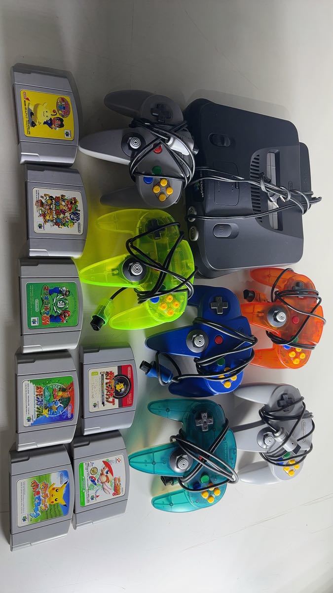 任天堂 NINTENDO64 本体セット動作未確認_画像1