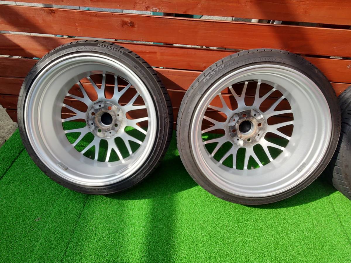 良品 タイヤアルミ4本セット BBS RG-F 16インチ 165-45R16 2021製造タイヤ付き 6.5J+40 6.5J+48 PCD100 4穴_画像5