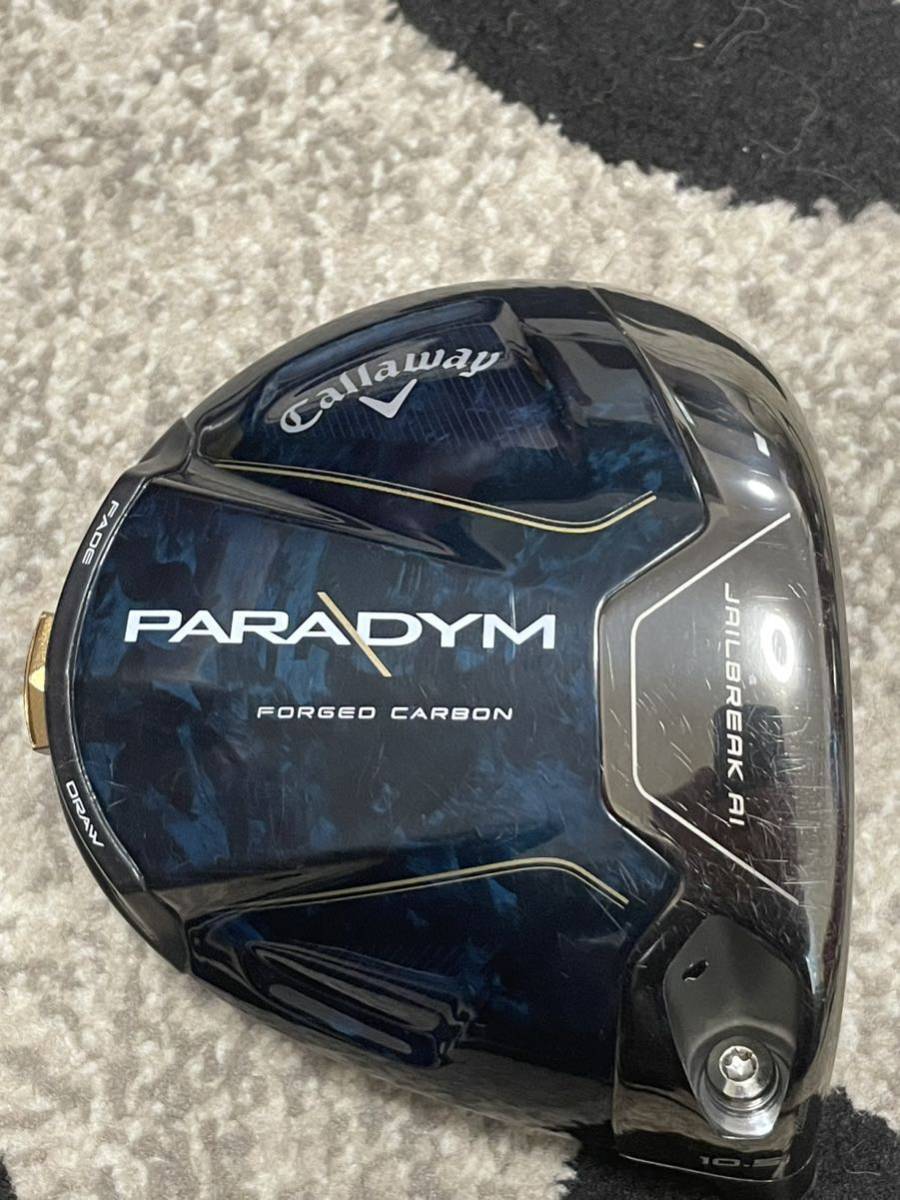 ★反発加工済★キャロウェイ パラダイムドライバー Callaway PARADYM VENTUS TR for Callaway 5-S 10.5度_画像1