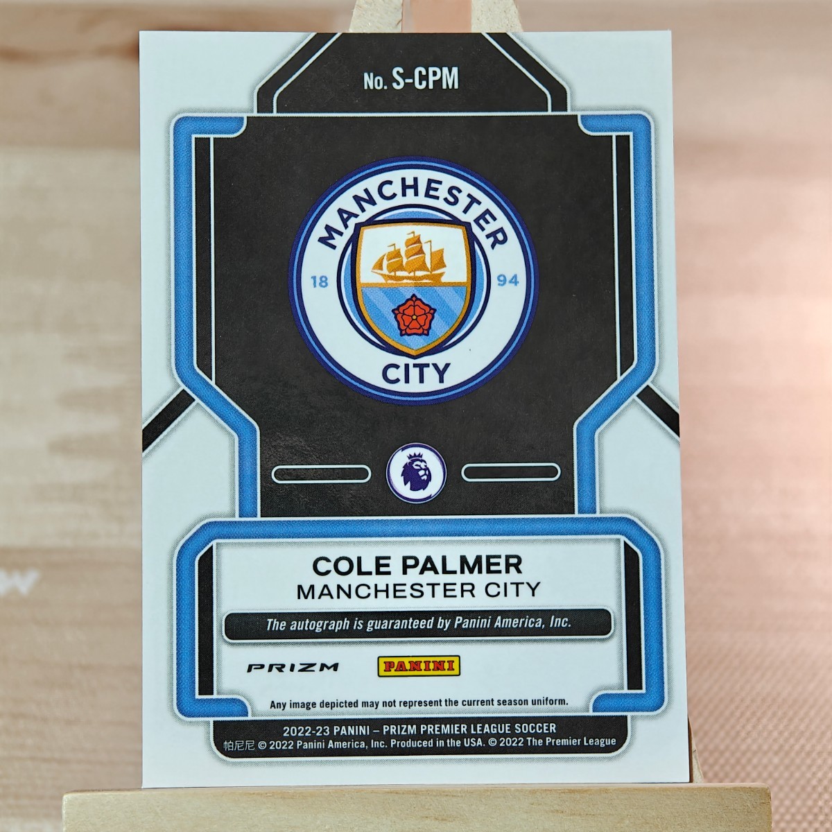Prizm マンチェスター・シティ コール・パルマー 直筆サインカード Yahoo!オークション - コール・パーマー 2022-23 Panini Prizm