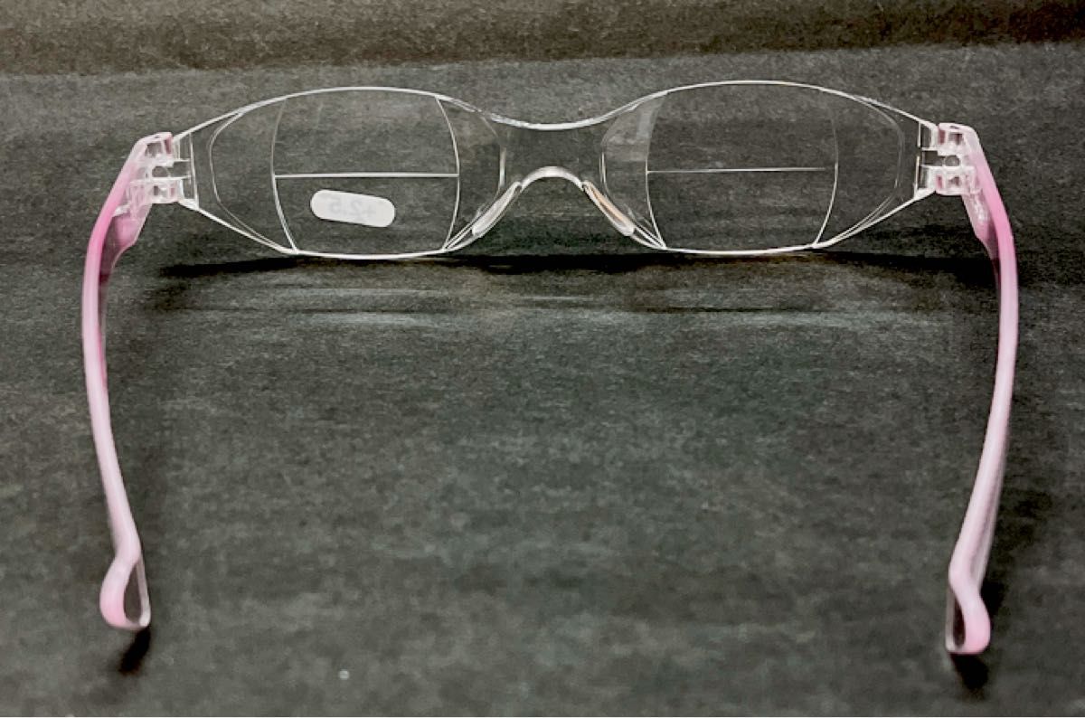 ハイブリッド老眼鏡3本セット。大量処分・激安。二刀流・ハードケース付。