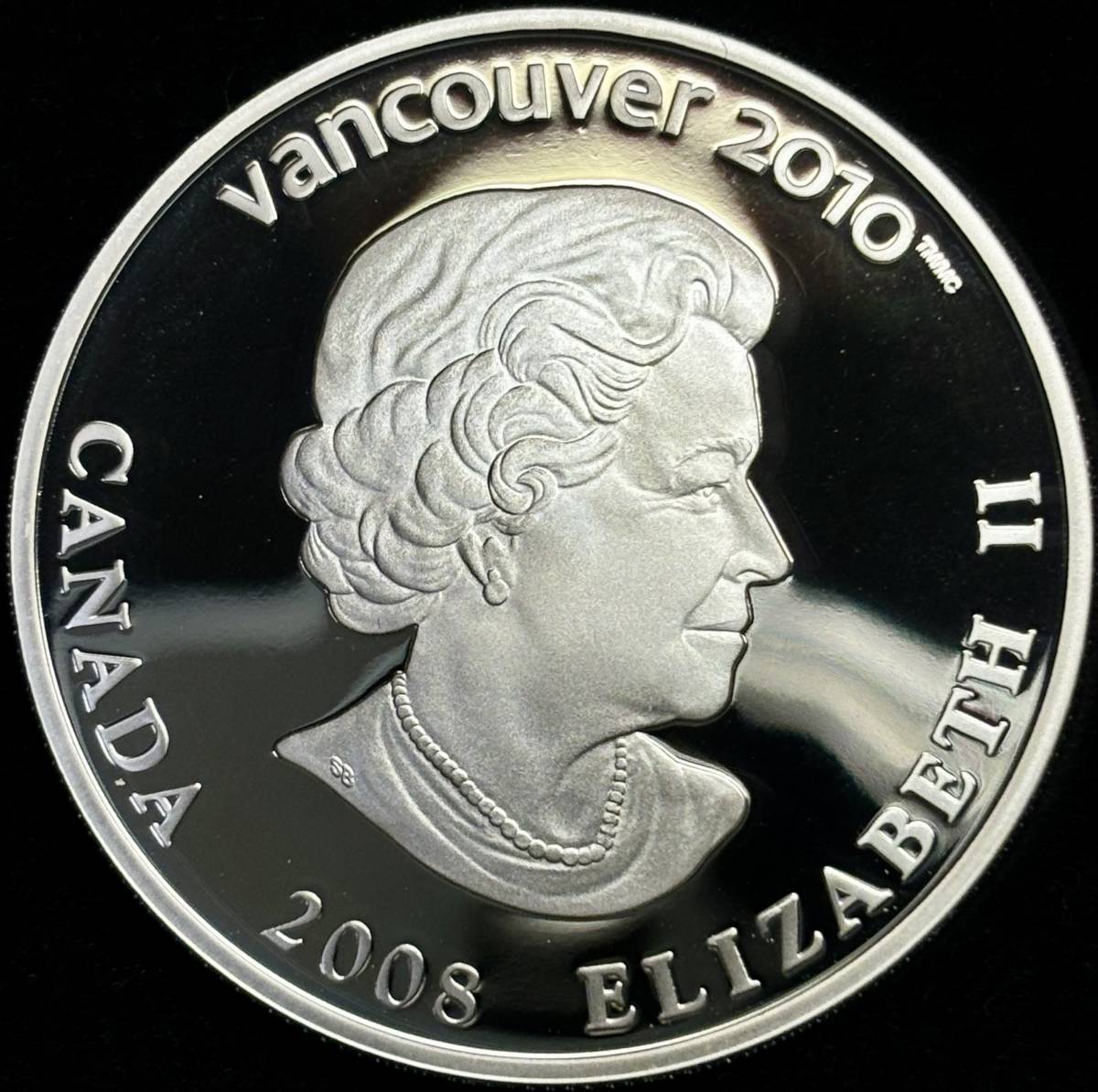 【カナダ大型銀貨】(2008年② 27.8g 直径40mm プルーフ)_画像3