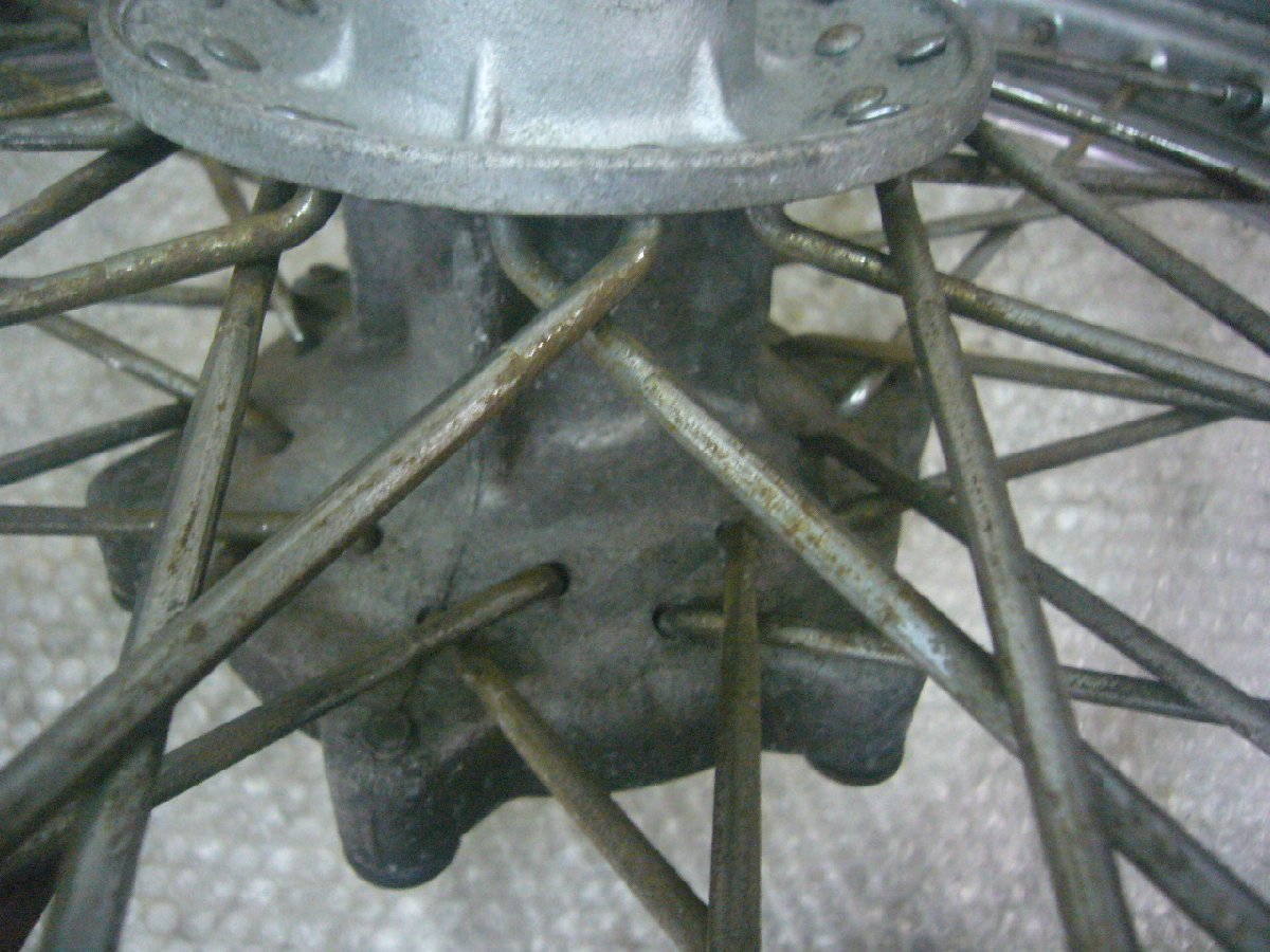 [BST]kb2* Kawasaki Eliminator 250LX EL250A оригинальный переднее колесо спица 17×2.15