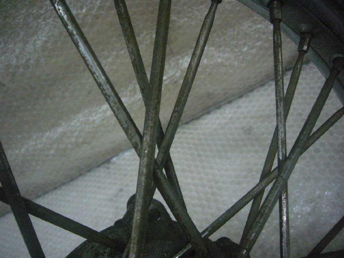 [BST]kb2* Kawasaki Eliminator 250LX EL250A оригинальный переднее колесо спица 17×2.15