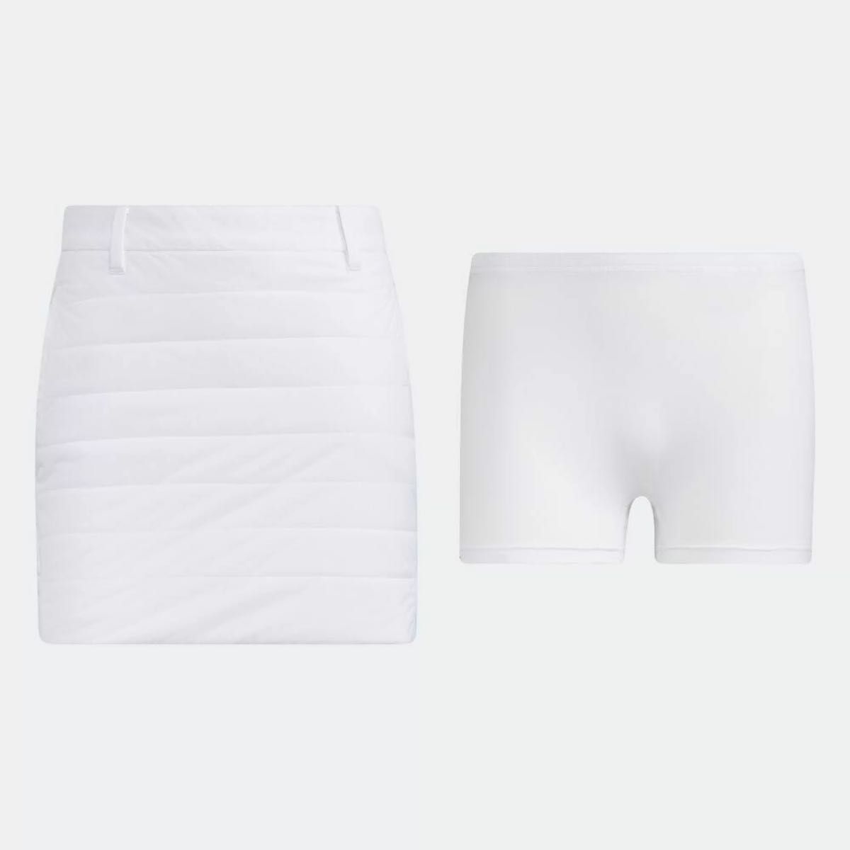 【新品】adidas アディダス　ゴルフ　ストレッチ　中綿　スカート　インナーパンツ付き　L