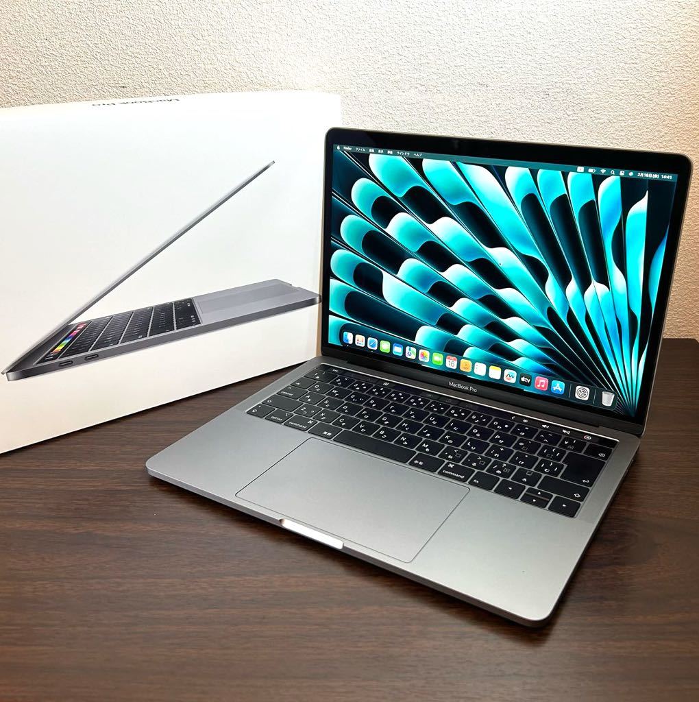 スプリングセール☆ 最強 使用350時間 綺麗 Apple MacBook Pro13inch 2019/クアッドコア 2.4GHz(4.1GHz)16GB/最新OS/Windows11/office2021の画像2