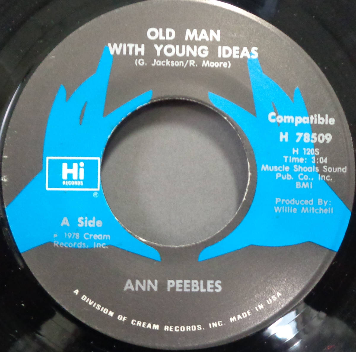 【SOUL 45】ANN PEEBLES - OLD MAN WITH YOUNG IDEAS / A GOOD DAY FOR LOVIN (s240202043) _画像1