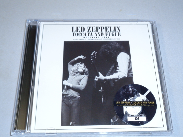 LED ZEPPELIN/TOCCATA AND FUFUE HELSINKI 1970 2CD_画像1
