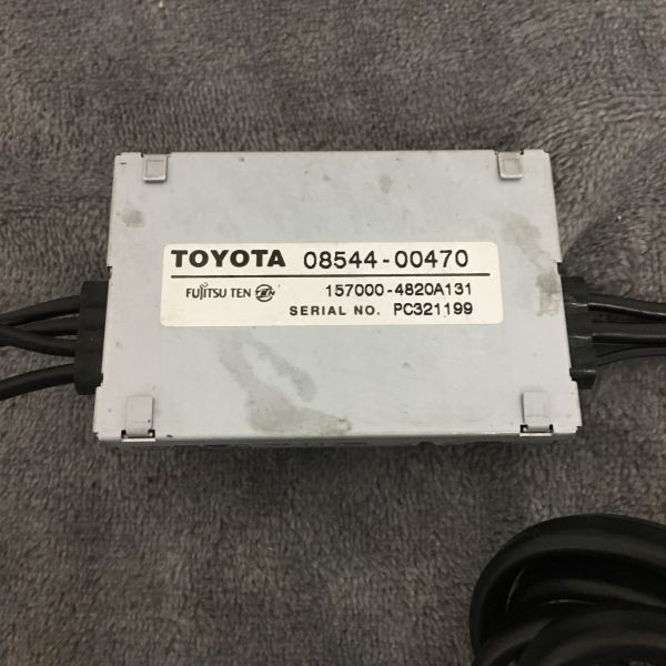 ジャンク 純正 TOYOTA トヨタ 08545-00K81 NDCN-W54 08544-00470 ナビ 地図データ 2003年10月 地デジ ディスク取出不可 社内REF:S240112-7_画像7