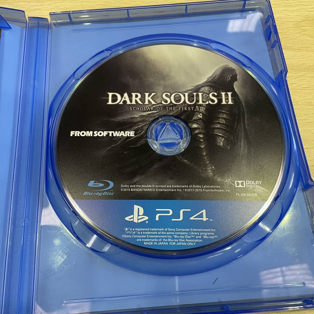 西542 PS4 DARK SOULS II SCHOLAR OF THE FIRST SIN PS4ソフト ゲームソフト_画像4