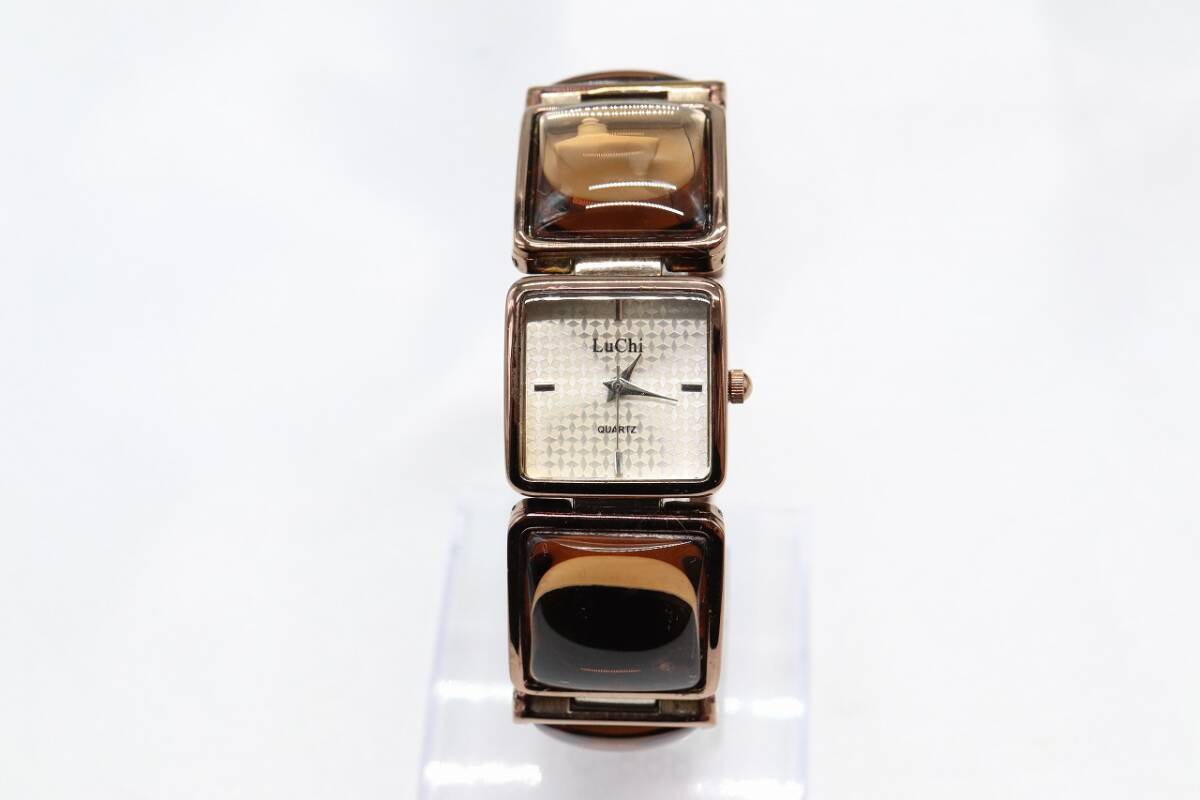 【W126-175】動作品 電池交換済 LuChi ルチー 腕時計 レディース【送料全国一律185円】の画像2