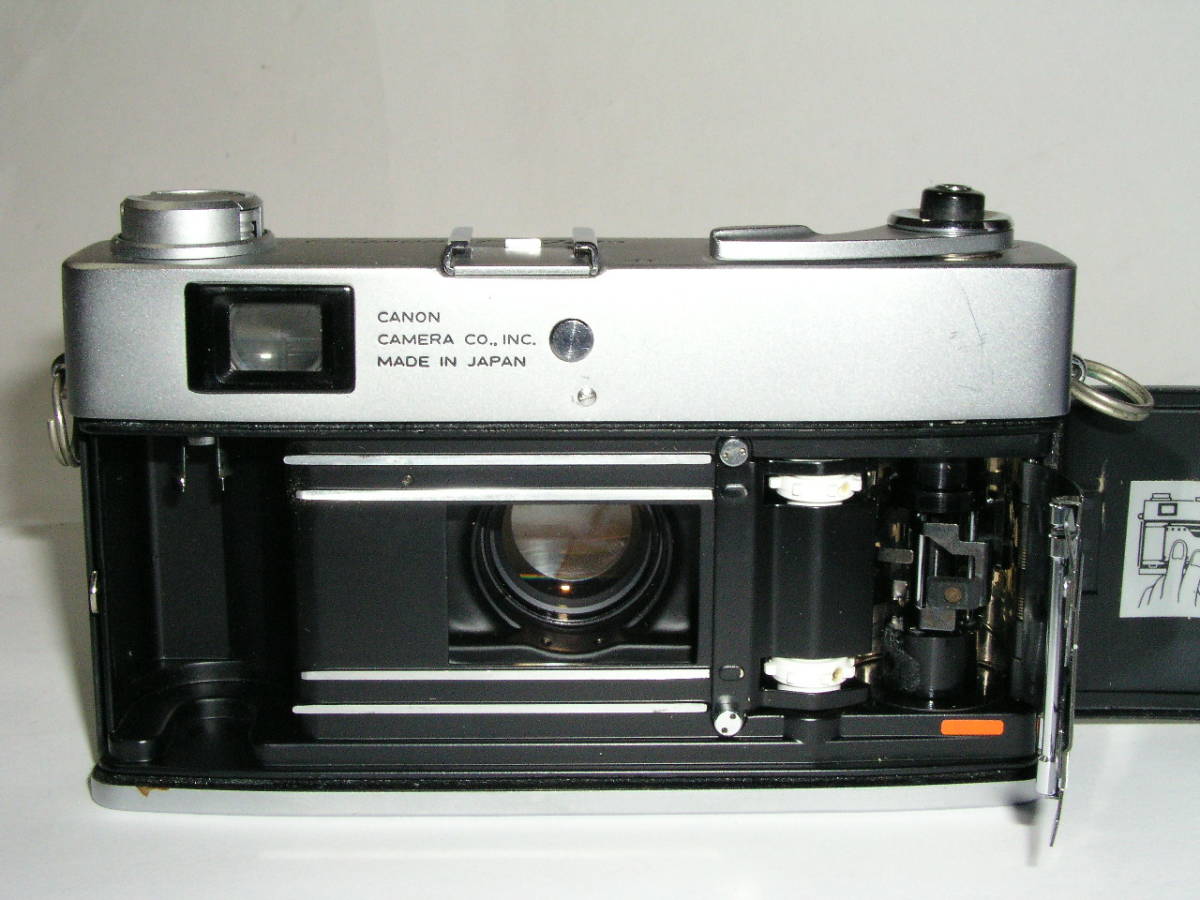 5789●● Canon Canonet-QL19 キヤノネットQL19、1965年発売 レンズは良 ●39_画像10