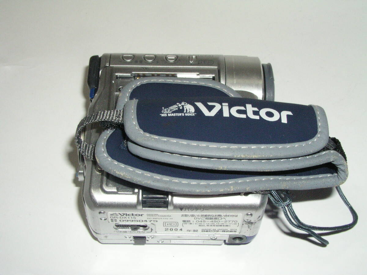 5858●● Victor GR-DX115、MiniDVテープ式ビデオカメラ ●75の画像9