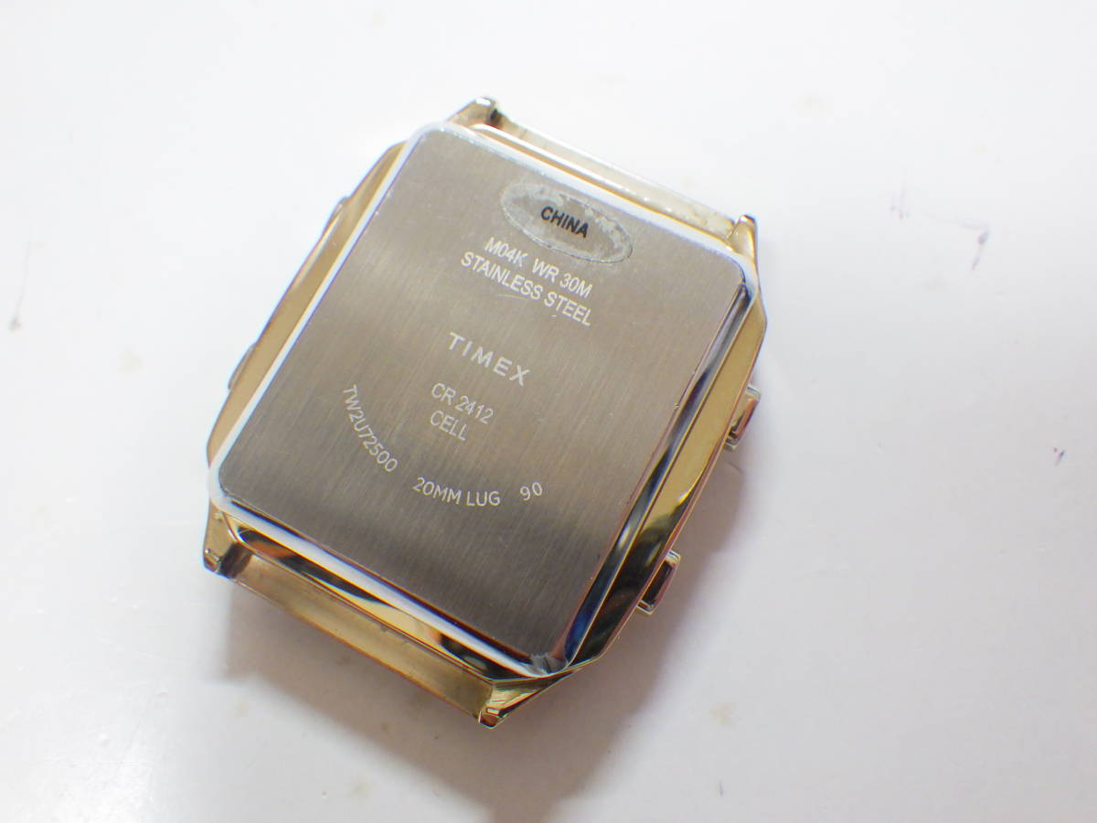 TIMEX タイメックス 訳あり デジタル腕時計 復刻モデル TW2U72500 #882の画像3