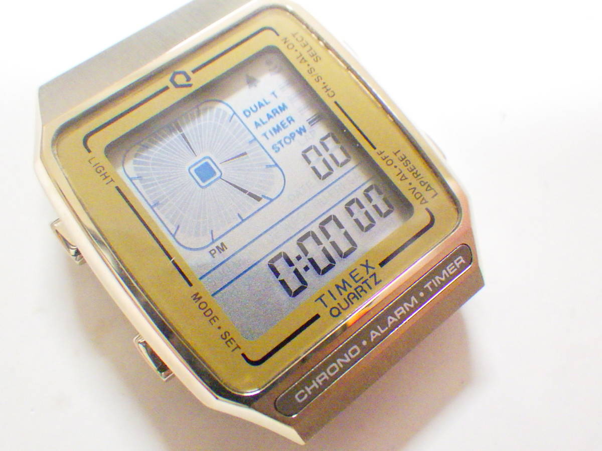 TIMEX タイメックス 訳あり デジタル腕時計 復刻モデル TW2U72500 #882の画像6