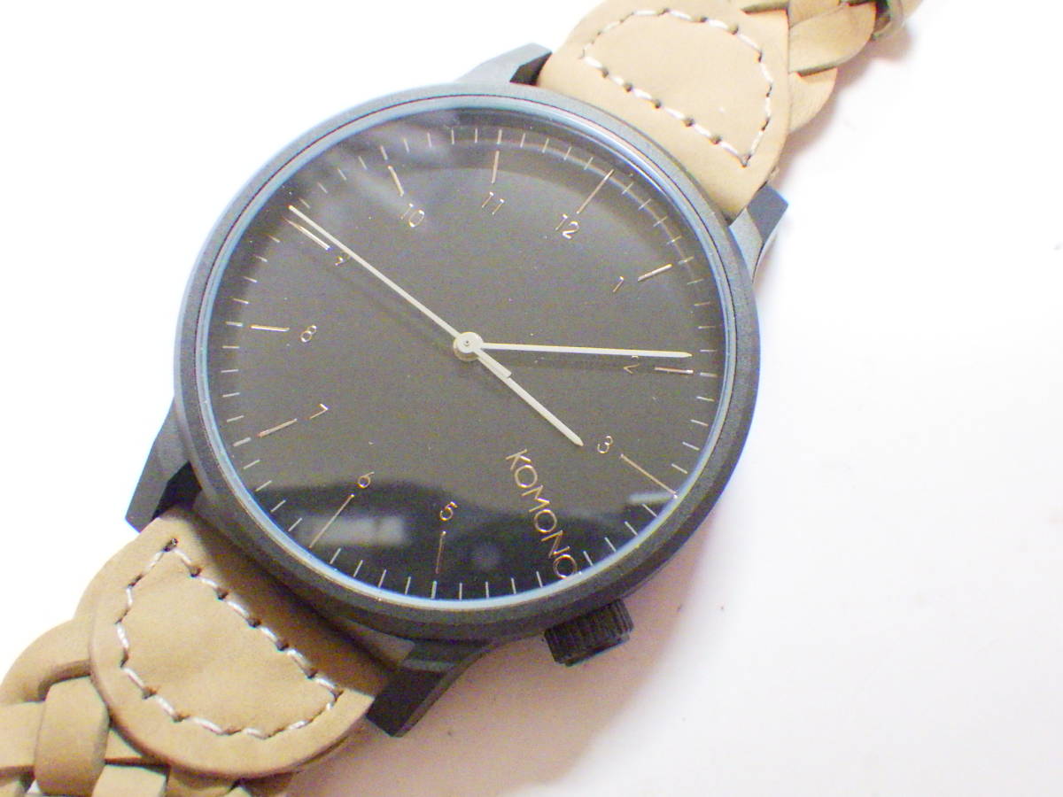 KOMONO コモノ メンズ クオーツ腕時計 W2036 #919_画像1