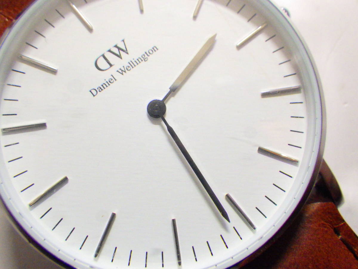 ダニエルウェリントン ３６ミリ クオーツ腕時計 中古 #949の画像6