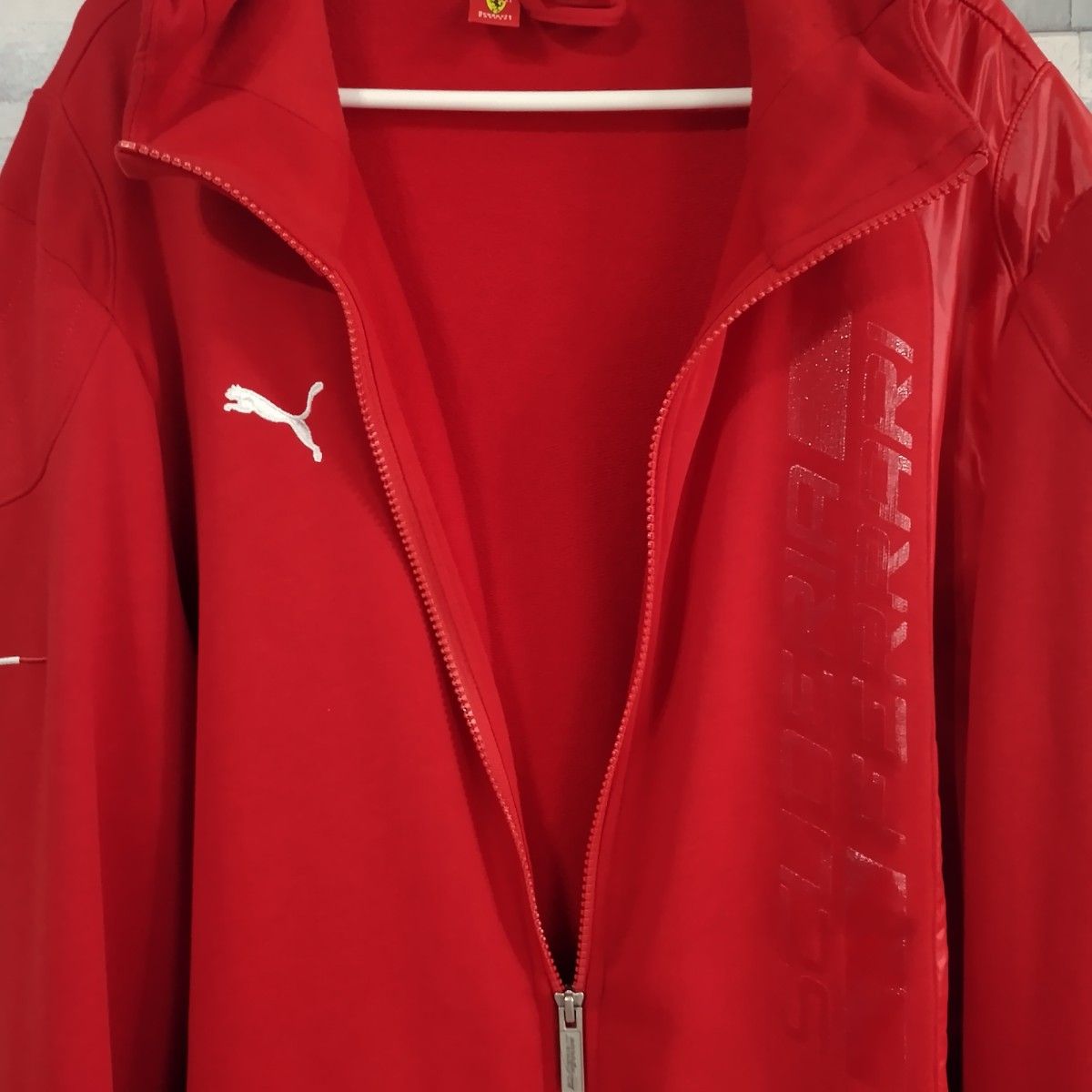 プーマ フェラーリ コラボ パーカー ジャケット PUMA×FERRARI フーディ ジップアップ ジャージ XL