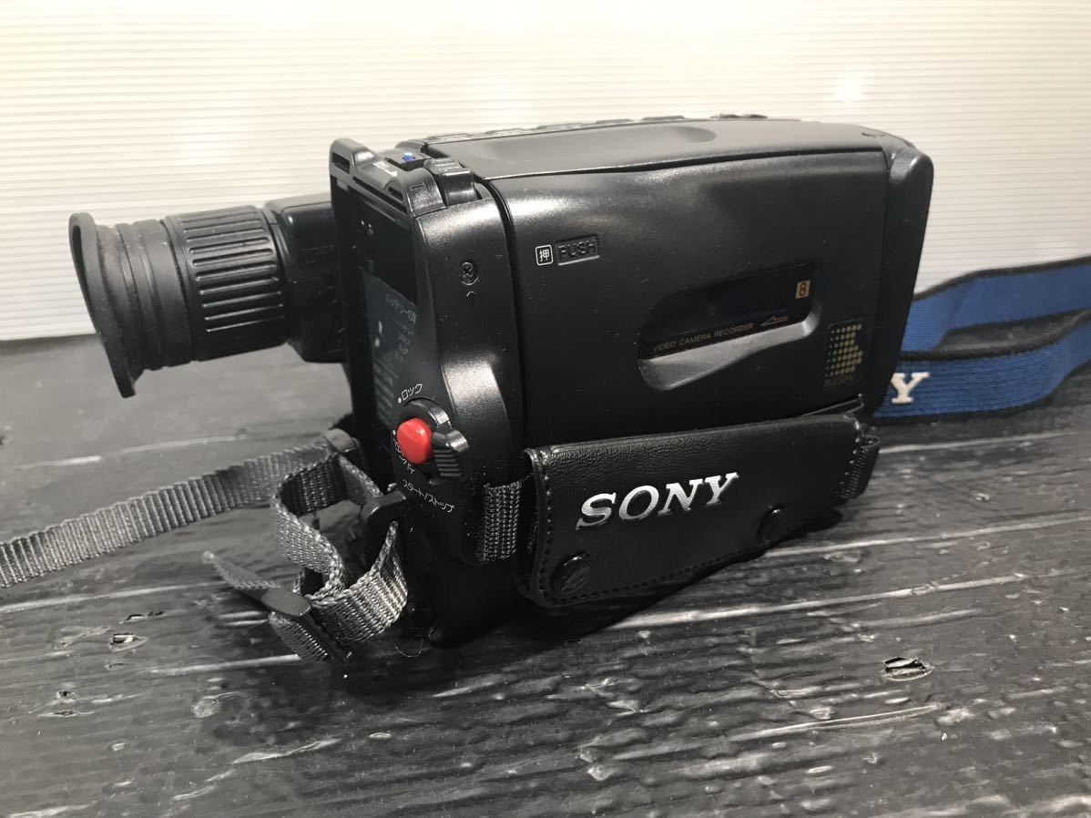 022905 希少 SONY ソニー Handycam ハンディカム CCD-TR250 録画確認済み Video8 ダビング用