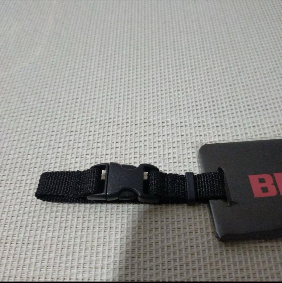 新品未使用未開封 BRIEFING ブリーフィング ネーム プレート 赤 ゴルフ
