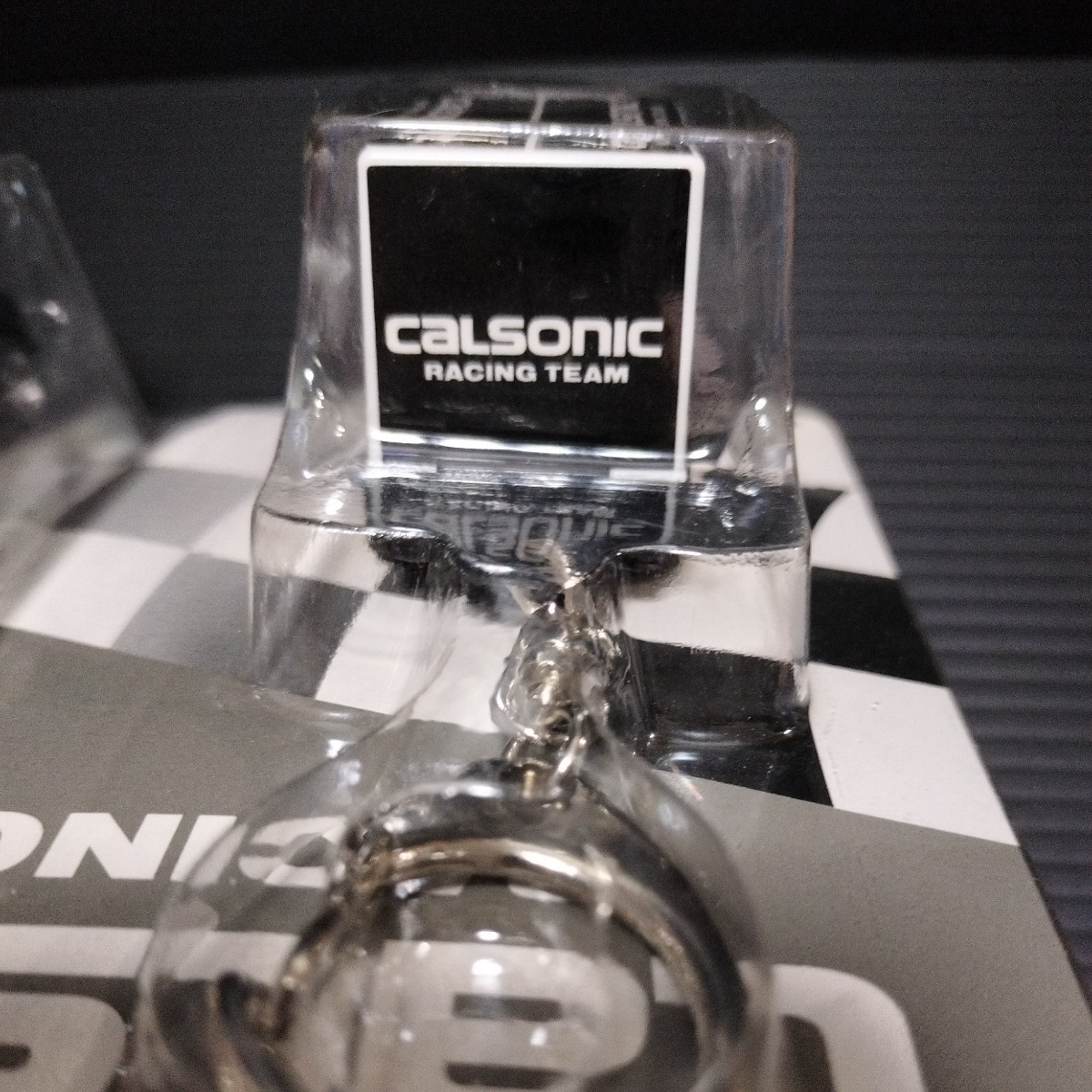 ● チョロQ「キーホルダー」レース参戦20周年記念 中部地区限定 CALSONIC RACING TEAM SKYLINE GT-R カルソニック_画像6